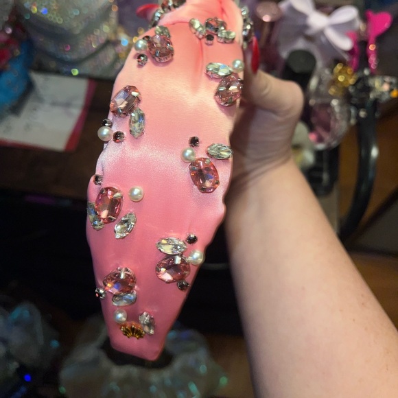 Lele sadoughi rose crystal cluster embellished headband - Picture 3 of 5